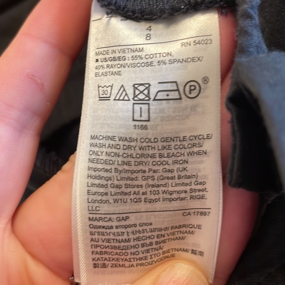 GAP skinny ankle plaid pants - Picture 8 of 8